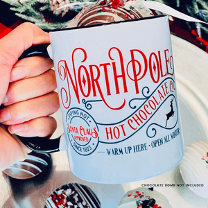 North Pole Hot Chocolate Co. Mug