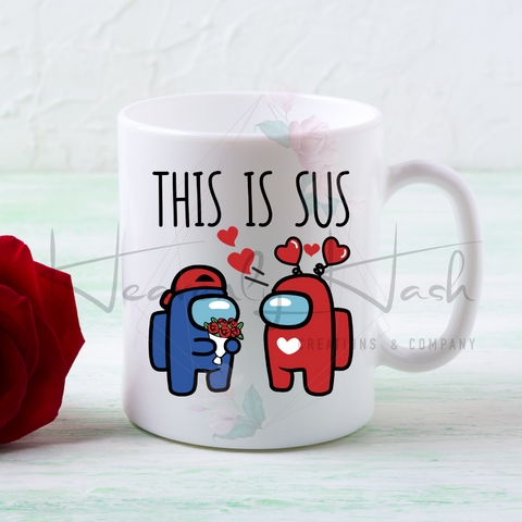 Among us inspired Mug