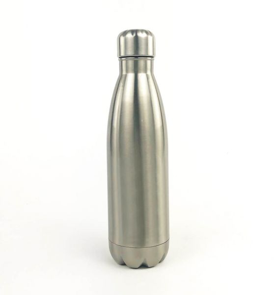 Floral Coke Shape Water Bottle - 17 Oz. (500 ml)
