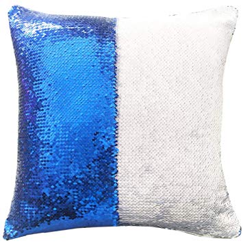 'Let's be Unicorn' Sequin Pillow - Personalize it!