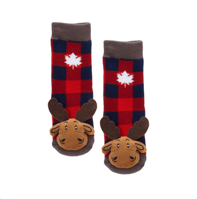 Baby Socks - Canadian Moose