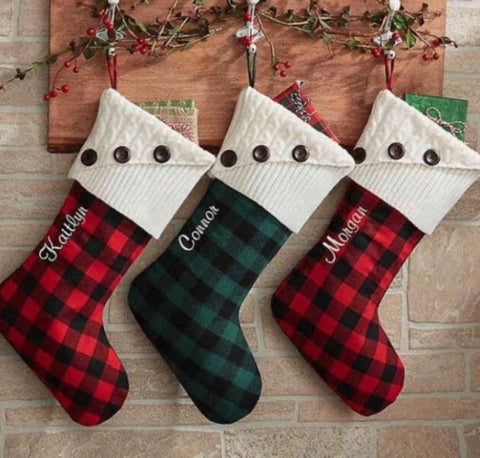 KNIT TOP Christmas stocking!
