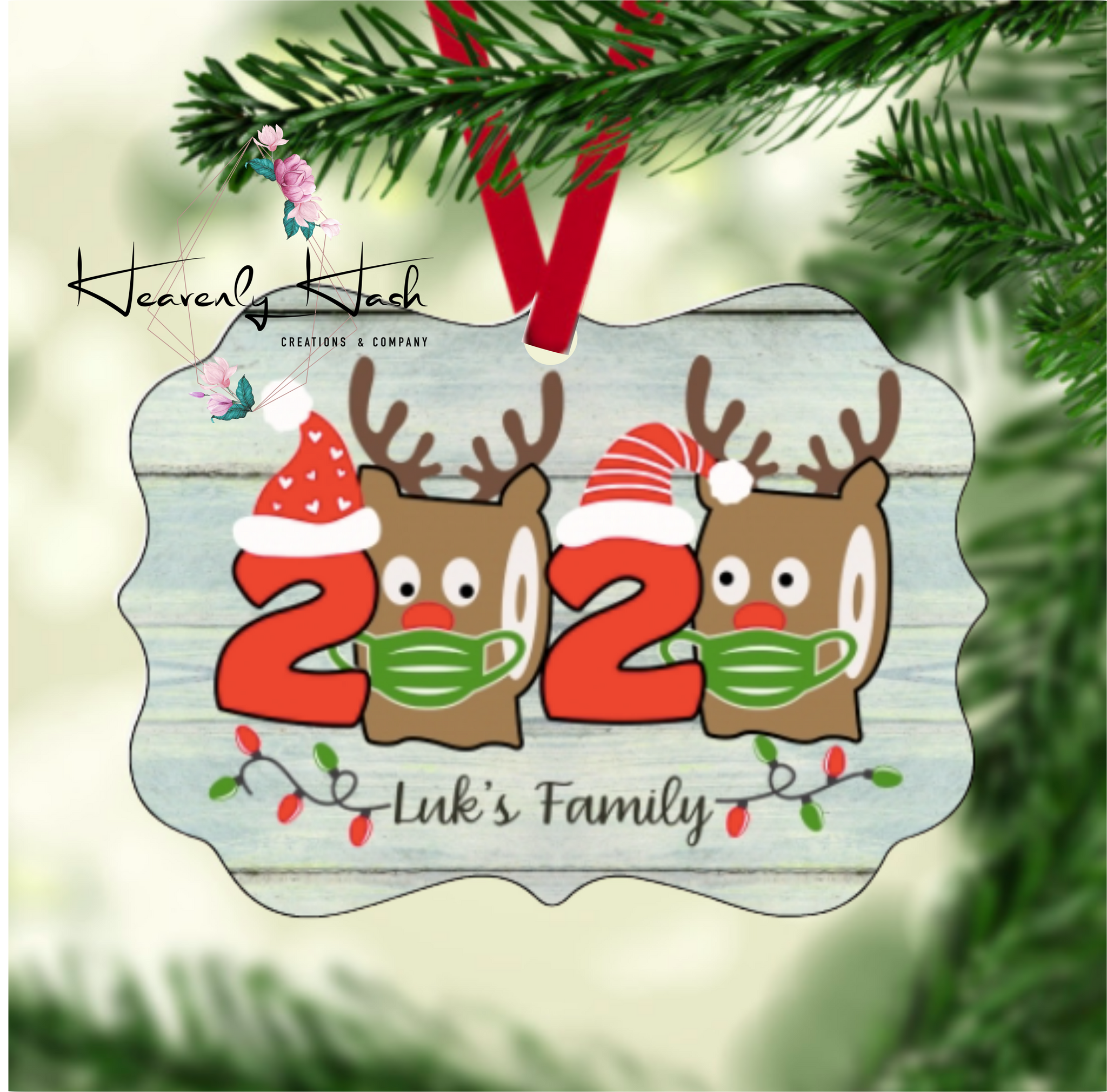Reindeer 2020 Benelux Ornament