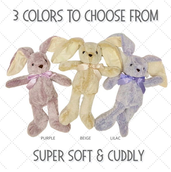 Easter Plush Bunnies (can be personalized)