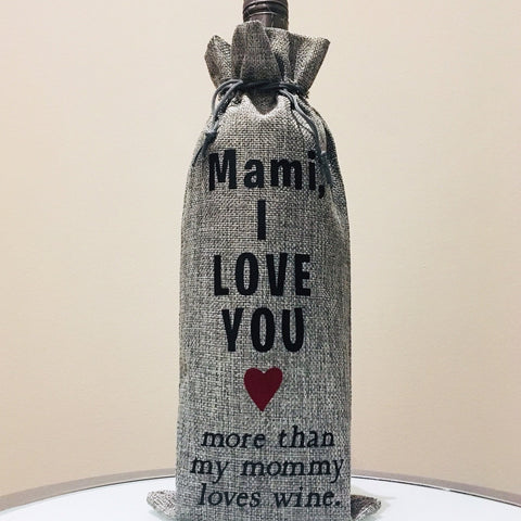 Mother's Day Wine Bag