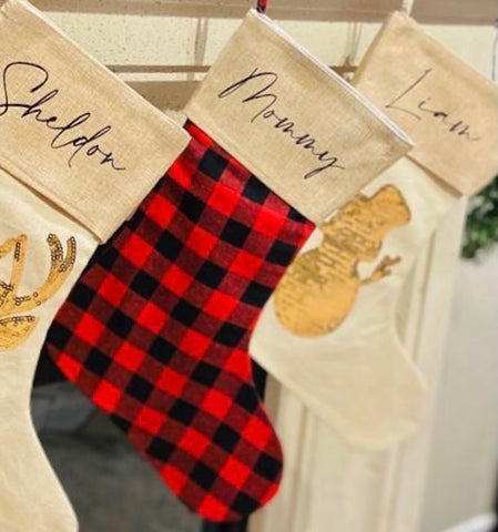 Buffalo Plaid Stockings