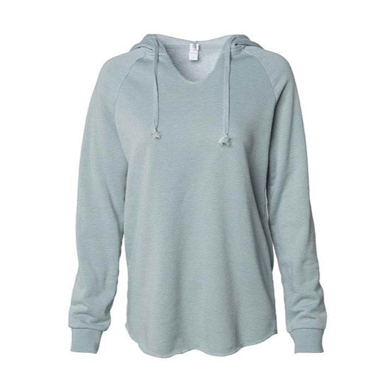 Women's Wave Wash Hooded Pullover - FURMAMA