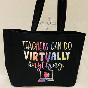 Black Tote bag for Teachers