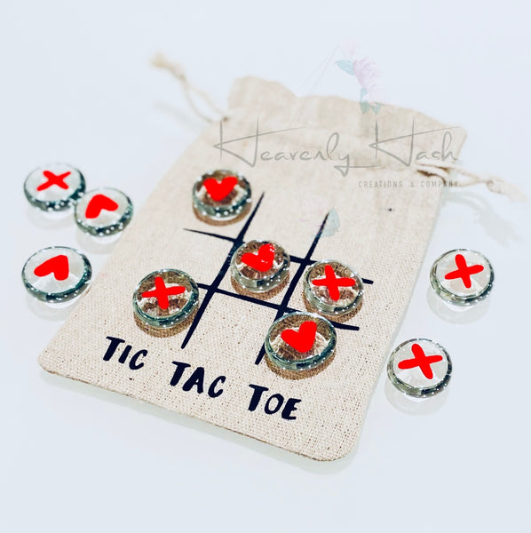 Valentine's Day Tic Tac Toe Bag