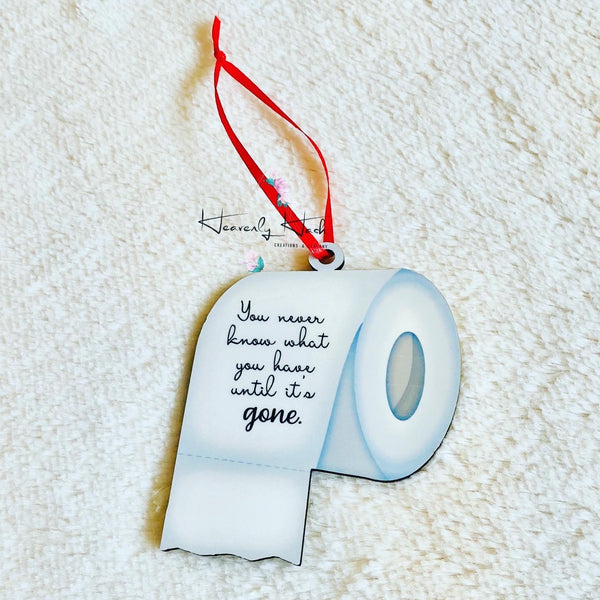 Toilet Paper Ornaments