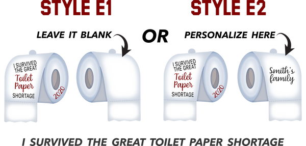 Toilet Paper Ornaments