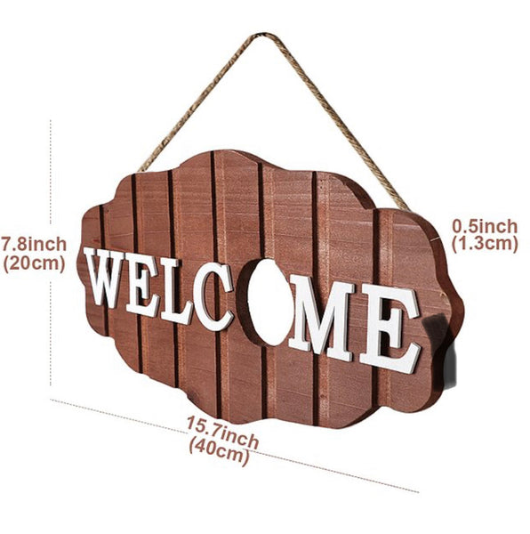 Holiday Interchangeable Welcome Sign