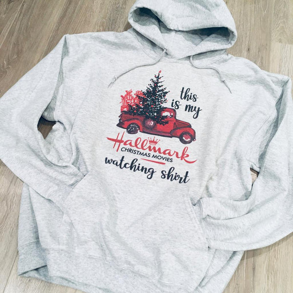 Hallmark X'mas Movie Watching Hoodie