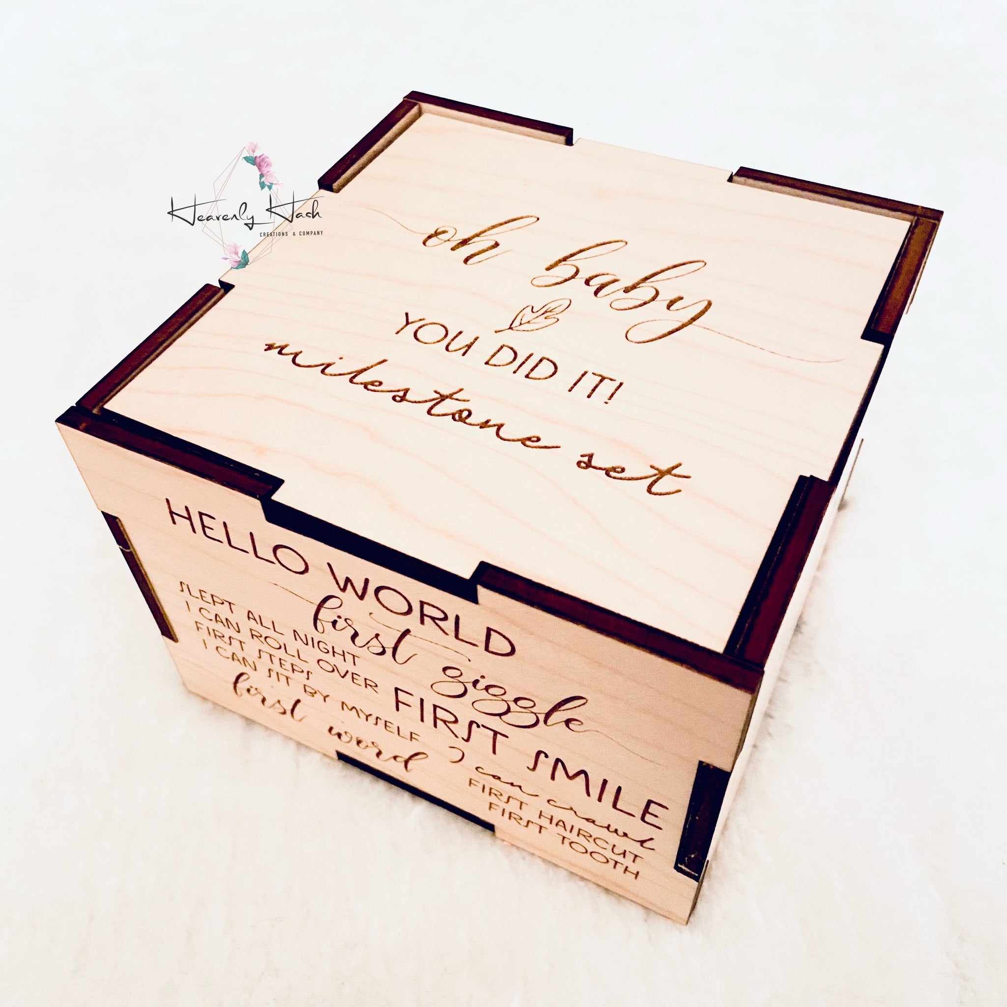 Oh Baby You Did It Milestone Box set