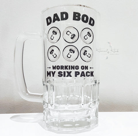 Dad Bod Beer Stein