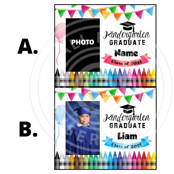Personalized Kindergarten Graduation Photo Frame