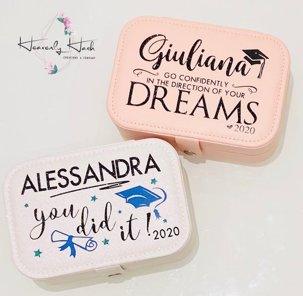 Personalized Jewelry Case (Grad design)