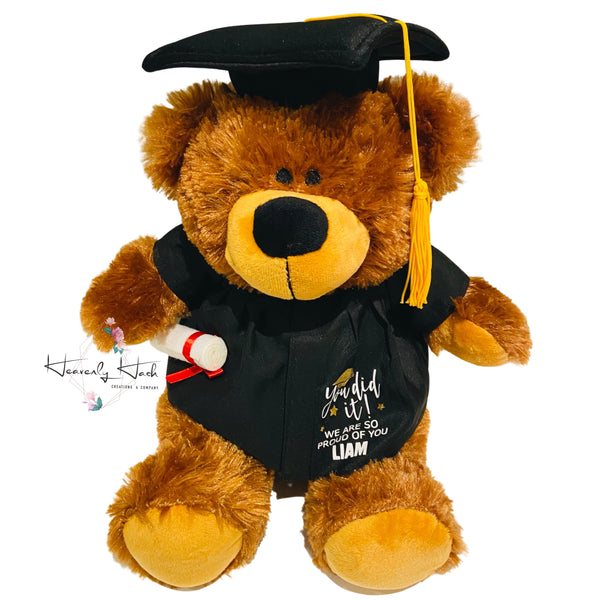 Personalized Graduation bear