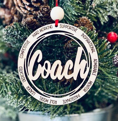 Coach gift / Christmas ornament